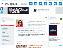 Tablet Screenshot of newsline.pl